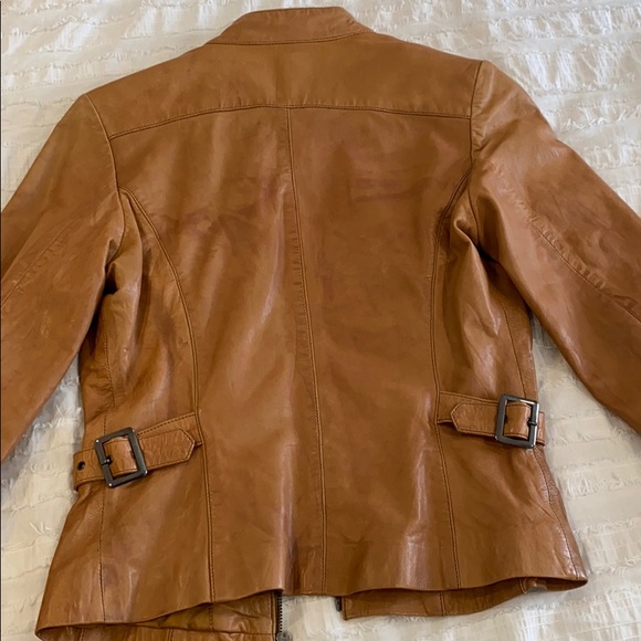 Bod Christensen cognac color leather jacket - Picture 5 of 5